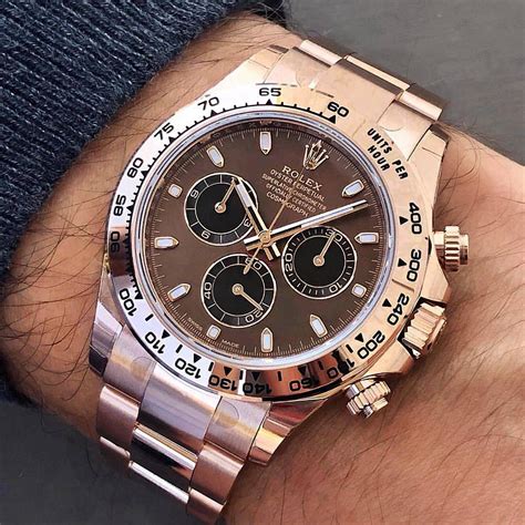 rolex gold chocolate